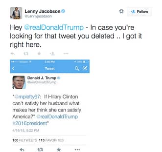 donald-trump-insults-11-celebs-with-downright-mean-tweets-hillary-clinton-2